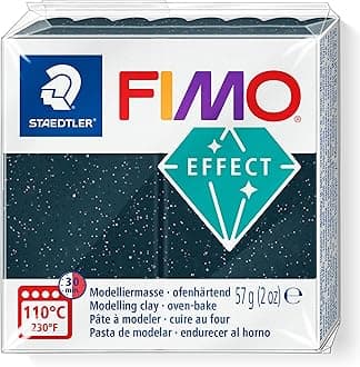FIMO Effects Polymer Clay - -Oven Bake Clay for Jewelry, Sculpting, Star Dust 8020-903