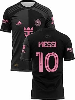 GenericRockinRetailz Interr Miamii Jersey New Messi Black Jersey 2025 (M10 Back Printed)