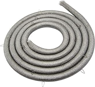 316405000 Range Oven Door Gasket (80" Long/ 16 Mounting Clips)- Compatible with Some Kenmore Frigidaire Ranges or Ovens, Replaces 316405001 7316405001-1056119 AP3706691 PS977704 EAP977704 AH977704