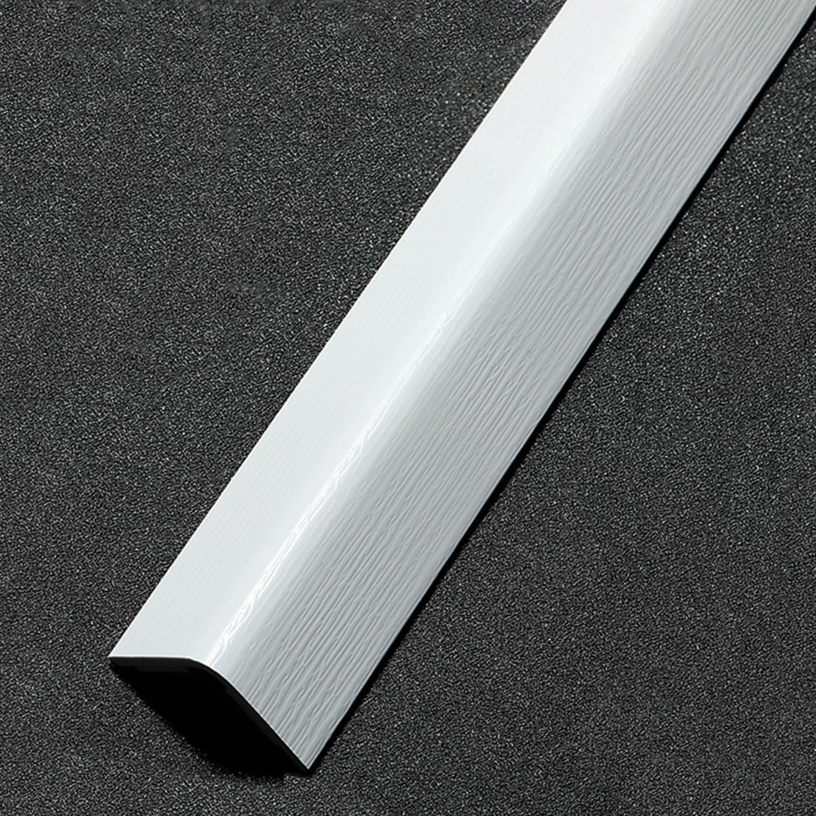 Wall Corner Protector White Wood Grain - 4 PCS, 3 ft x 1 in - Self Adhesive Corner Guards for Walls, Cabinet Doors, Edge Protector Trim; Easy to Install Wall Corner Guard (90cm x 2.5cm)