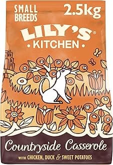 Lily's Kitchen Countryside Casserole with Chicken, Duck & Sweet Potatoes Small Dog Dry Food - 2.5KG