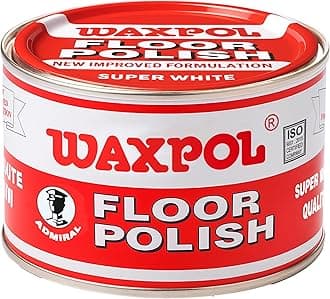 - Waxpol Floor Polish 1 Kg (White/Neutral) Multi-Surface Marble, Tile & Stone Polish | Wooden Furniture & Floor Shiner | High Gloss Protection & Long-Lasting Shine
