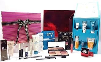 No7 Luxury Beauty Blockbuster Skincare & Make Up Gift Box Gift Wrapped