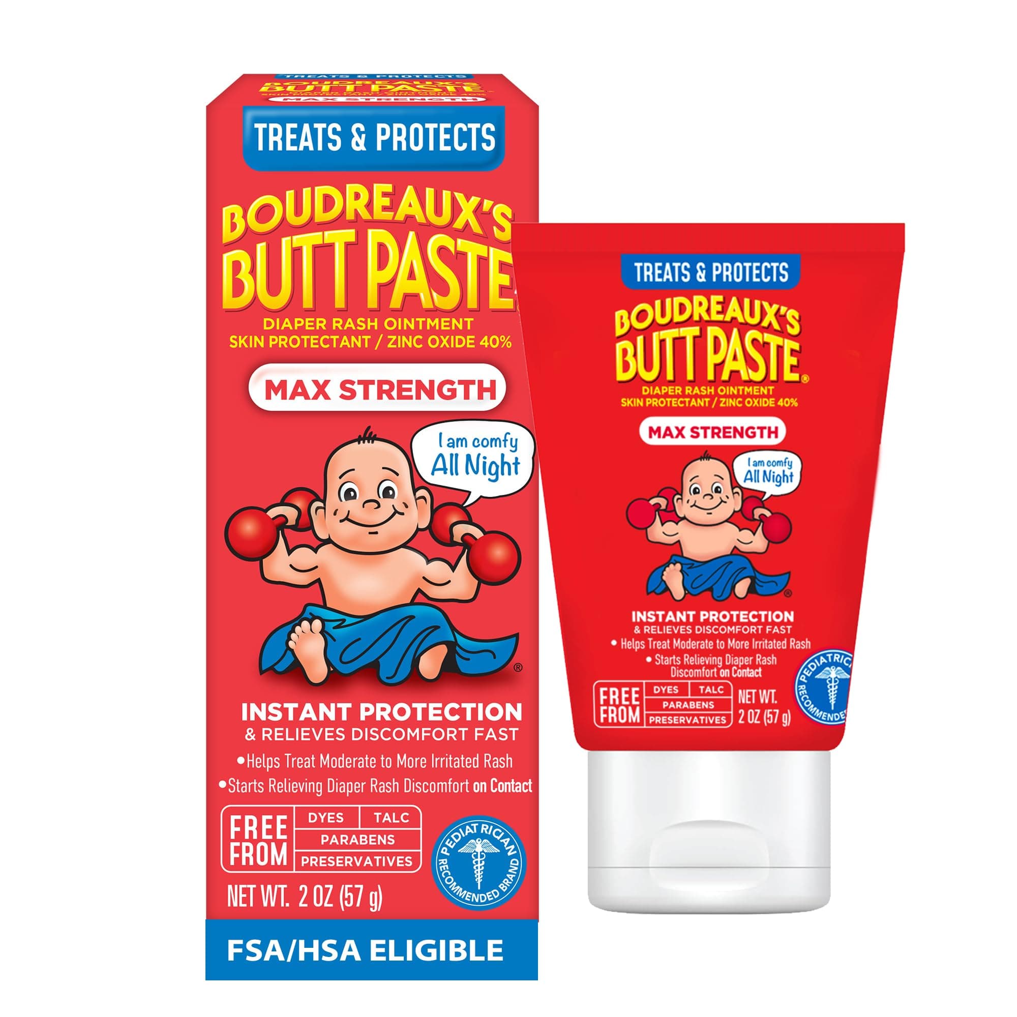 Maximum Strength Diaper Cream - 2oz