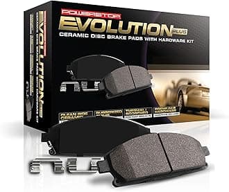 17-914, Z17 Front Ceramic Brake Pads with Hardware [Application Specific]