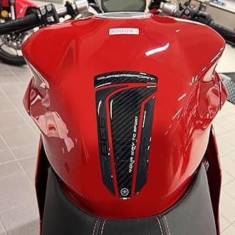 3D Sticker Motorcycle Fuel Tank Pad Protection and Decoration in Resin Compatible with Ducati Supersport 939 2017-2020
