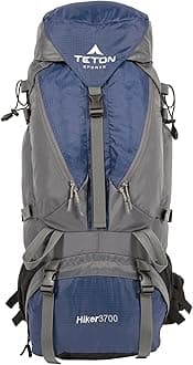 TETON Sports Ultralight Backpacks; Lightweight, Durable, Internal-Frame Backpack for Hiking, Backpacking, Travel and Camping; Not Your Basic Backpack