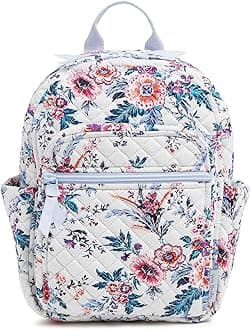 Cotton Small Backpack, Magnifique Floral, One Size