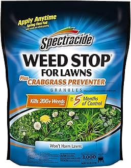 Weed Stop For Lawns Plus Crabgrass Preventer Granules 10.8 Pounds, Up To 5 Months Of Control, 2 Pack