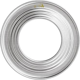 Prime Home Direct Stainless Steel Steamer Ring | Fits 7 to 12-Inch Bamboo Steamer Basket | Steaming Ring for Asian Chinese Wok, Food, Dumpling, Dim Sum, Steam Pot Accessories Metal Cooking Rim Adapter