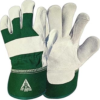 ITC Gardening Gloves - Leather Gardening Gloves for Women and Men, Multipurpose Thornproof Garden Work Gloves for Ladies and Gents