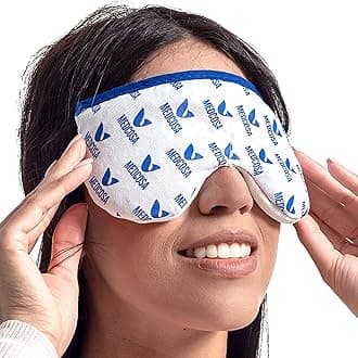 Eye Mask for Dry Eyes | Warm Eye Compress | Natural Heat Eye Mask for Styes, Blepharitis, Tired Eyes & More