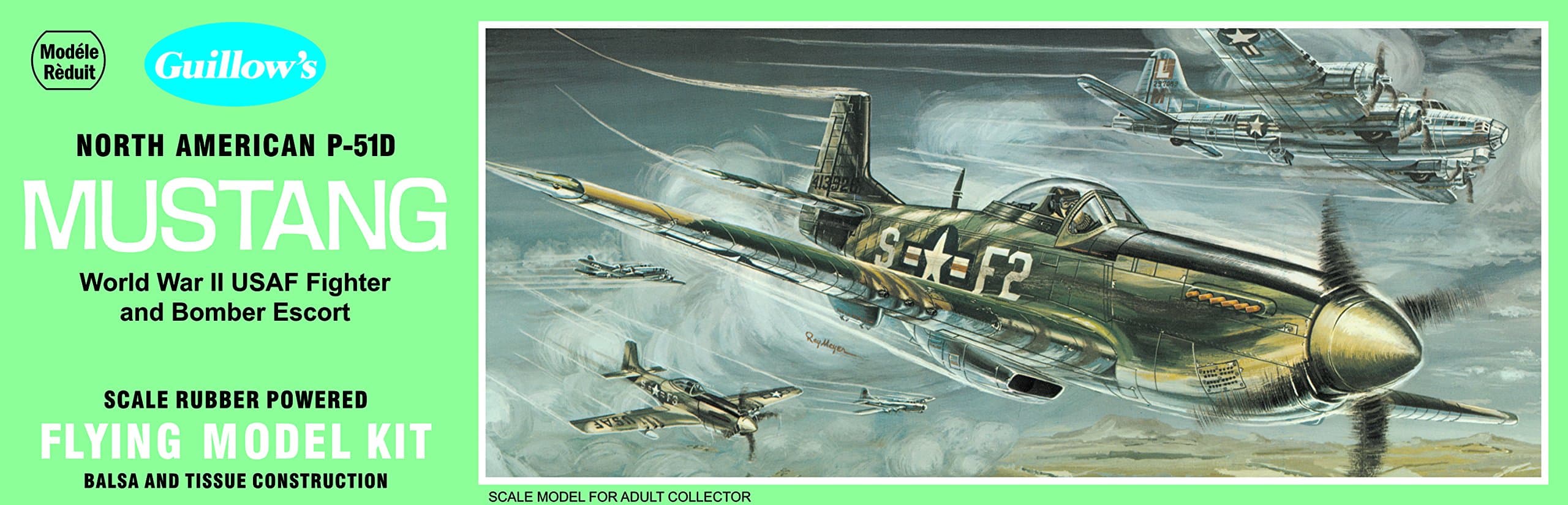 North American P51D Mustang Model Kit