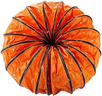 Ducting Hose, 25ft PVC Flexible HVAC Duct Hosing for 10 Inch Utility Blower Exhaust Fan : Industrial & Scientific