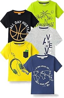 KuchipooBoys Half Sleeves Cotton T-Shirt
