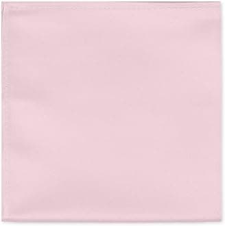 Jacob Alexander Men's Pocket Square Solid Color Handkerchief