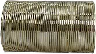 NMII Plain Metal Bangles Set For Women and Girls with Glossy Finished Design