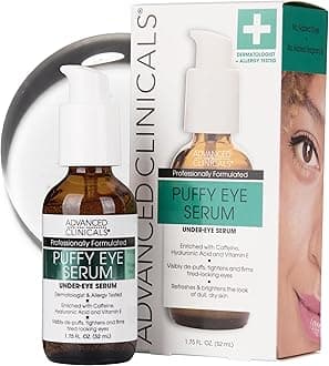 Advanced Clinicals, Puffy Eye Serum, Professional Correction Serum, 1.75 fl oz (52 ml)