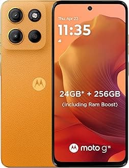 MOTOROLA G15, 8GB RAM,DUAL SIM,256 GB ROM, MediaTek Helio G81, 6.72", Android 15, Sunrise Orange