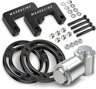 MAXRACING 3.5" + 3.5" Front Leveling Lift Kit Compatible with 2007-2020 Chevy Tahoe | 2007-2020 Chevy Suburban 1500 | 2007-2013 Chevy Avalanche 1500 | 2000-2000 GMC Yukon 1500 20 000