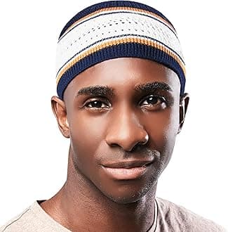 Kufi Hat - Kufi Hats for Men Muslim, Turkish Kufi Cap