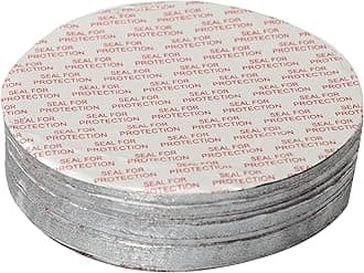 SMART PACK Aluminum Foil for Packing HDPE Plastic Jars | Sealing and Bottle Packing | Silver One Piece Seal Liner | Size 45MM with 1000 Pieces