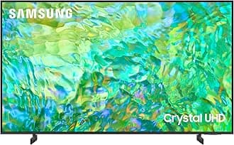 Samsung 43 Inch CU8000 4K UHD Smart TV (2023) - 4K HDR TV With Alexa Built-In & Gaming Hub, Dynamic Crystal Colour, Object Tracking Sound & HDR Powered By HDR10+, Video Call Apps