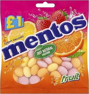 Chewy Dragees Fruit - Pack of 12 x 135G