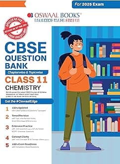 Oswaal CBSE Question Bank Class 11 Chemistry, Chapterwise and Topicwise Solved Papers For 2025 Exams Oswaal Editorial Board