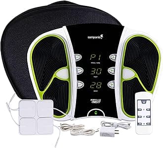 Body Pulse Next EMS & TENS Massager | Full Body Therapy for Foot, Leg, Neck, Shoulder & Back, Helpful in Blood Circulation, Muscle & Nerve Stimulator for Pain Relief Therapy | Dual Mode, Remote-Controlled, Portable & Lightweight Physiotherapy Machine For Men & Women