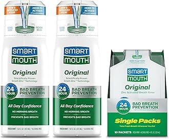 Original Activated 2-Pack Mouthwash & Single Packs, Travel Mouthwash, Fresh Mint