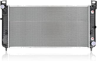 34 Inch Core Radiator Cooling Assembly Perfect Compatible with 2008-2009 H2 6.2L 2003-2007 H2 6.0L Replace# 2423