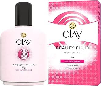 Olay Beauty Fluid Face and Body Moisturiser, 100ml