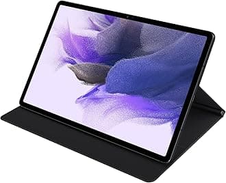 Samsung Galaxy Tab S8+ / Tab S7+ / Tab S7 FE Book Cover - Original Case Tablet - Black