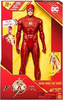 Speed Force The Flash Action Figure, 12-inch, Lights and 20+ Sounds, The Flash Movie Collectible, Kids Toys for Boys and Girls Ages 4 and up