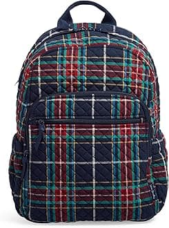 Vera BradleyWomen's Campus Backpack, Cotton Bookbag