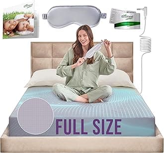 Earth Grounding Fitted Sheet Full Size with 12% Silver Fiber & 4% Silk & 84% Organic Cotton - Gray - Soft Earth Grounding Well Bed Sheets - Grounded Conductive Bed Sheets for Better Sleep