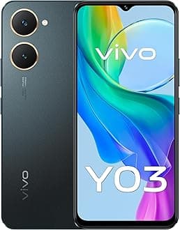 Vivo Y03 4G Dual SIM Space Black 4GB RAM 128GB 5000Mah - Middle East Version