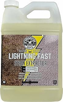 Chemical Guys Lightning Fast Carpet and Upholstery Stain Extractor - Carpet Cleaner, Safe for Fabric, Upholstery, Cars, Home, Office, Furniture, and More, Fresh Scent - 128 oz