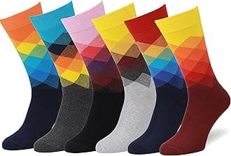 Easton Marlowe, Set of 6 Pairs of Men's Combed Cotton Socks