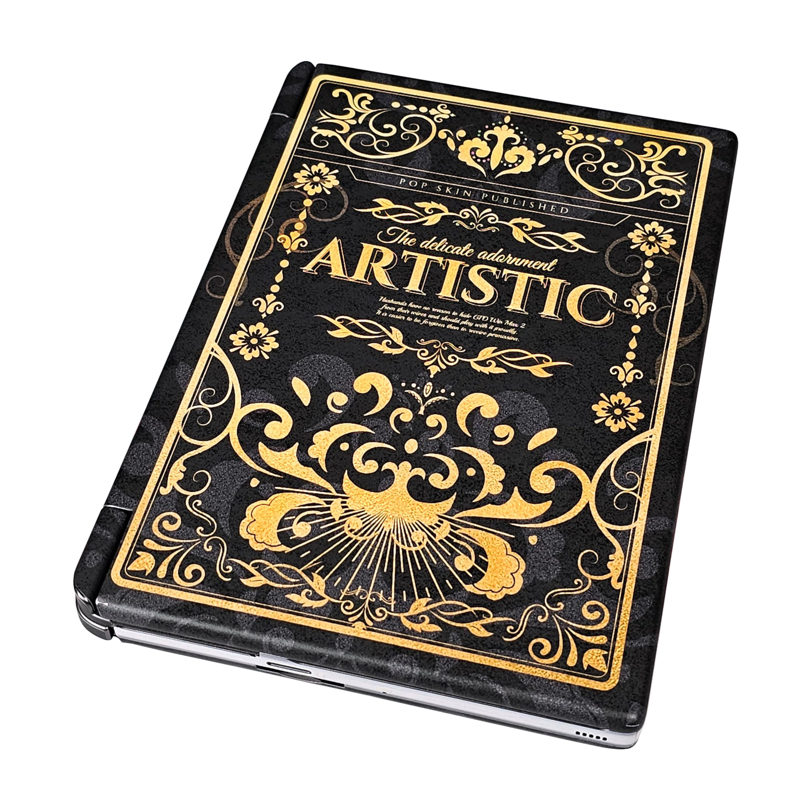 GPD Win Max 2 , Artistic Book Edition, Full Wrapping Matte Vinyl for Both GPD Win Max 2 USB A and Oculink Version (Designed )