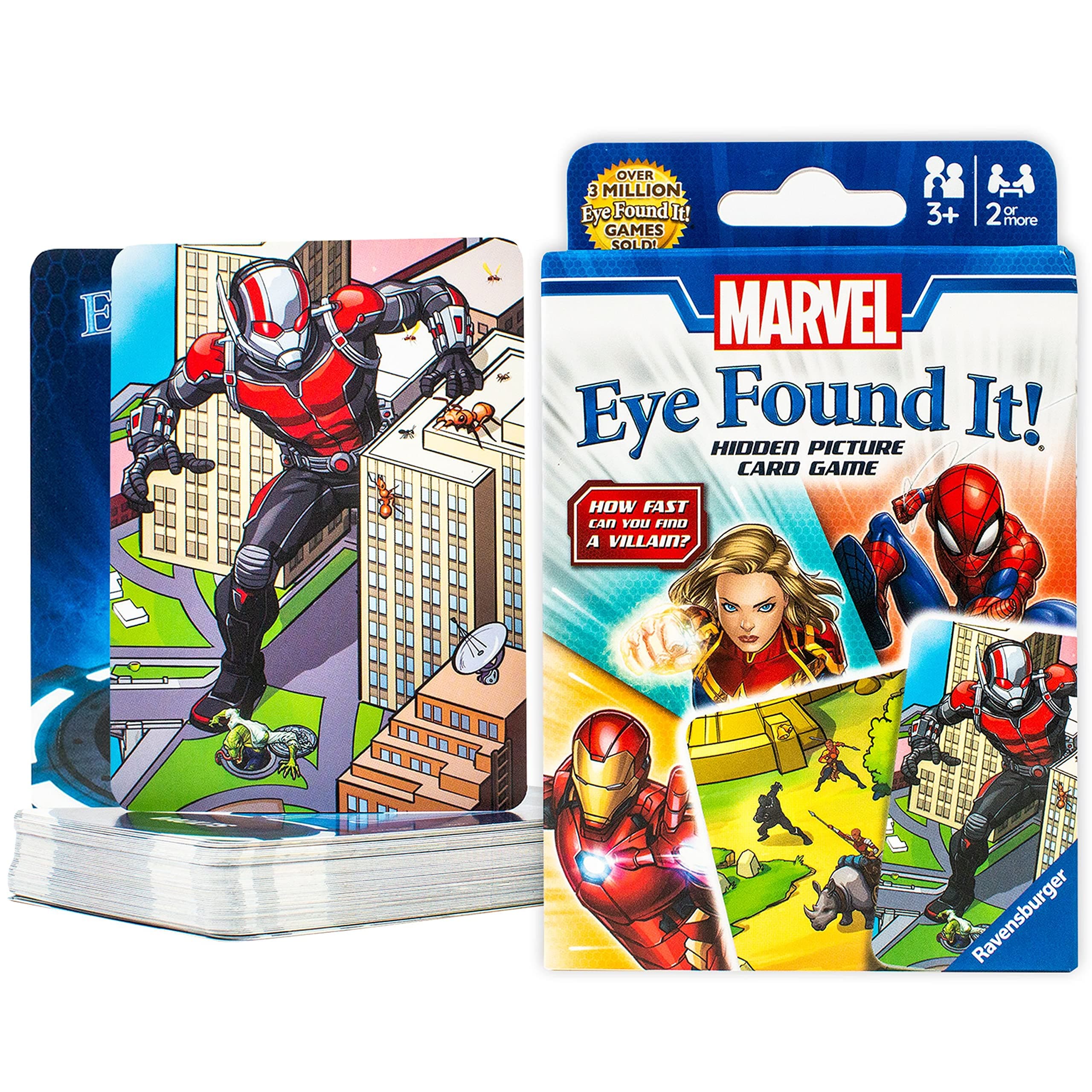 Marvel Eye Found It Card Game - Engaging Board Game for Children and Adults | Enhances Skill Development | Fun Family Entertainment | Over 3 Million Sold Worldwide
