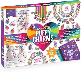 Craft-tasticFun With DIY Puffy Charms — Puffy Charms Craft Kit for Kids — Ages 6+