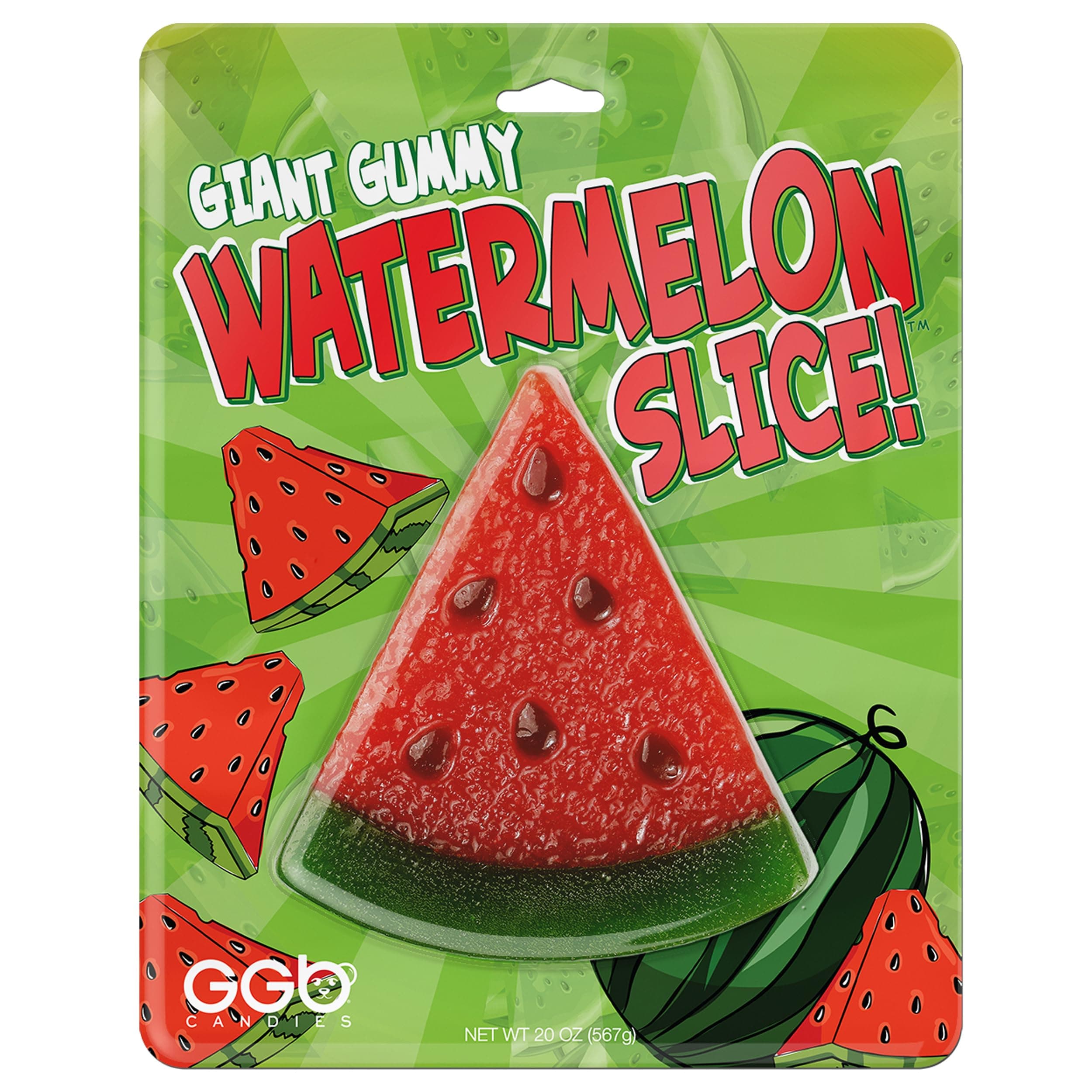 Giant Gummy Watermelon Slice (20oz)
