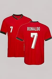 Ronaldo 7 Home Football Jersey Kit Boys 2024/2025 (Kid's, Boy's& Men)