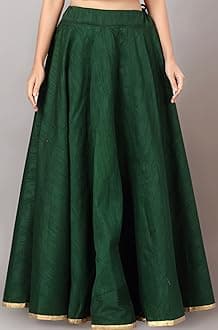 Women's Polyester Maxi Skirt