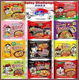 Samyang Spicy Hot Chicken 11 Flavors Combo - Buldak Ramen 11 Packs