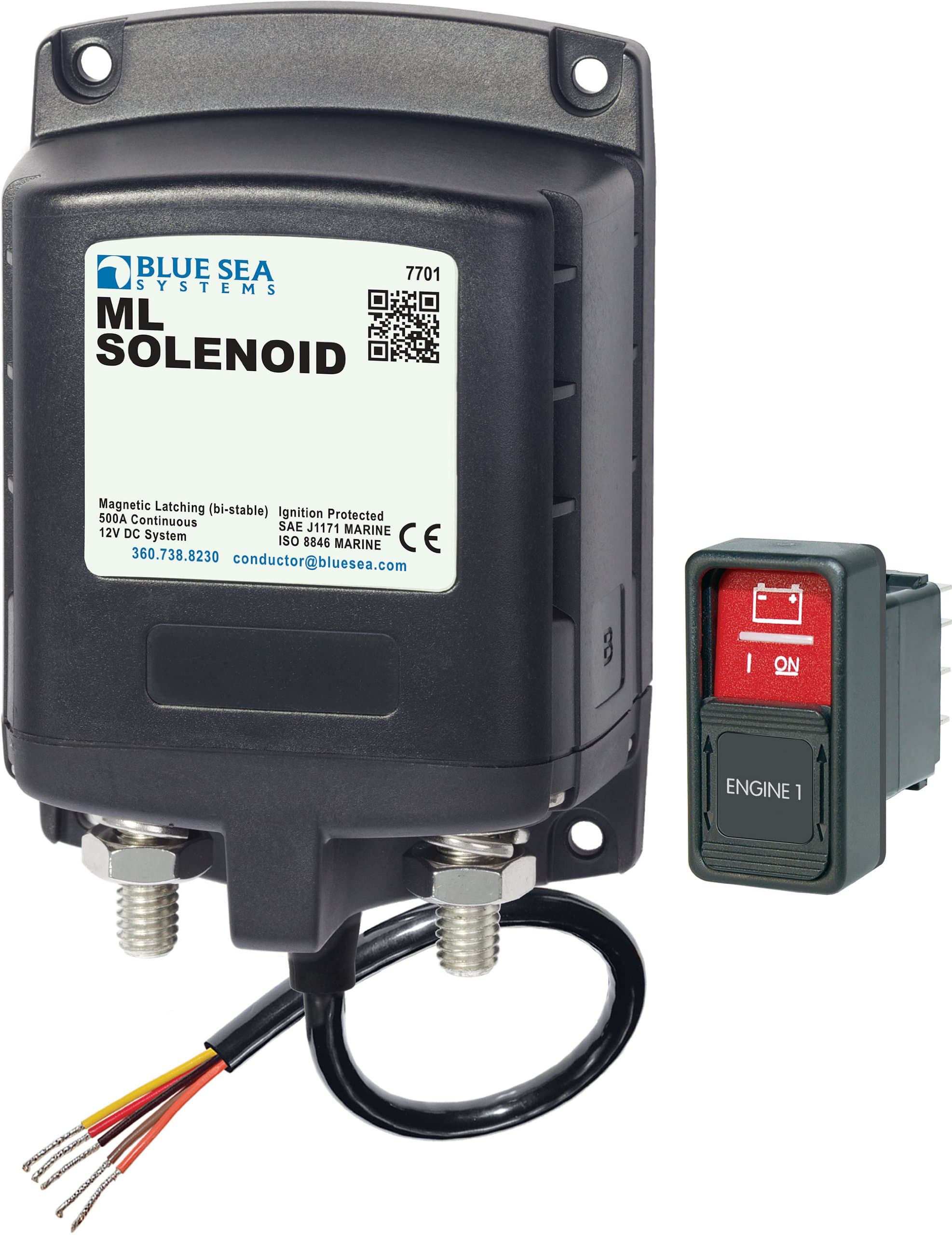 Blue Sea Systems High Amperage Solenoids