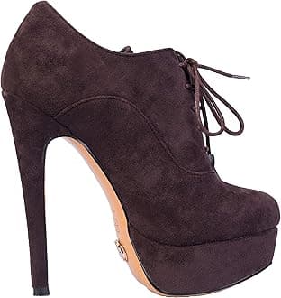 Petit CadeauOxford - Women's Trendy & Charming lace up ankle boots featuring 6" Stiletto High Heels & 1.5" Platform. Handmade to perfection.