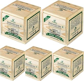 Badamtam Darjeeling Tea - 100 gm (Pack of 5) | 100% Organic and Natural Premium Whole Leaf | Single Estate | Black Tea | Peach Flavoury | Sweet Lasting Aftertaste